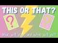 This or That #6: Which will stay and which will go? | Decluttering my Decks