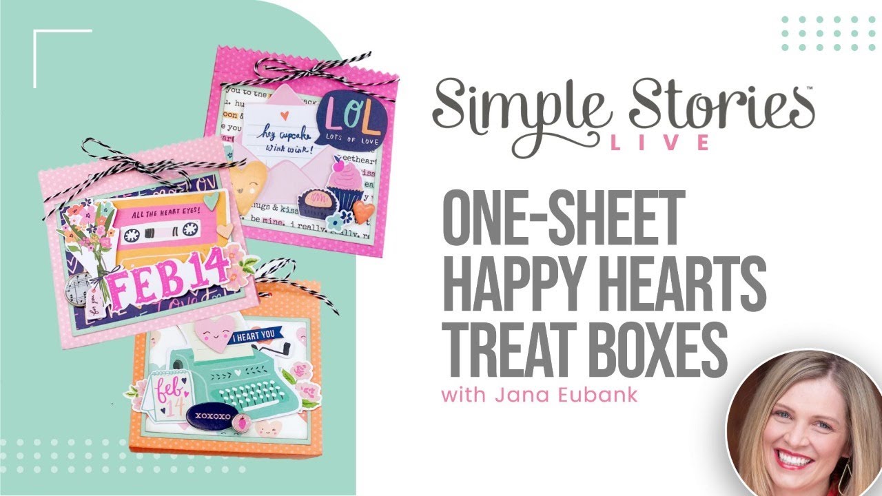 Simple Stories, Happy Hearts 12x12 Cardstock Bundles