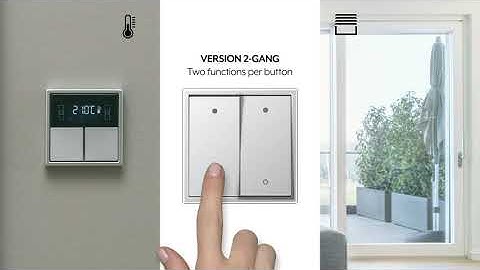 JUNG KNX push-button modules F 10