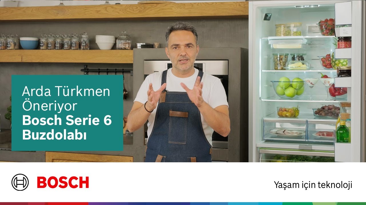 Arda Türkmen Öneriyor: Bosch Serie 6 Buzdolabı