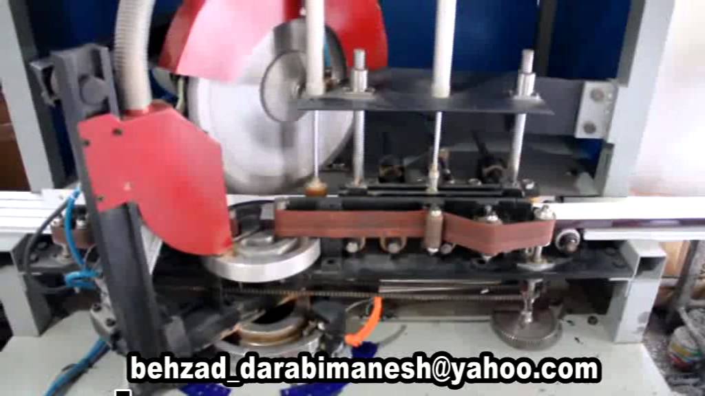 fully automated mitre saw - YouTube