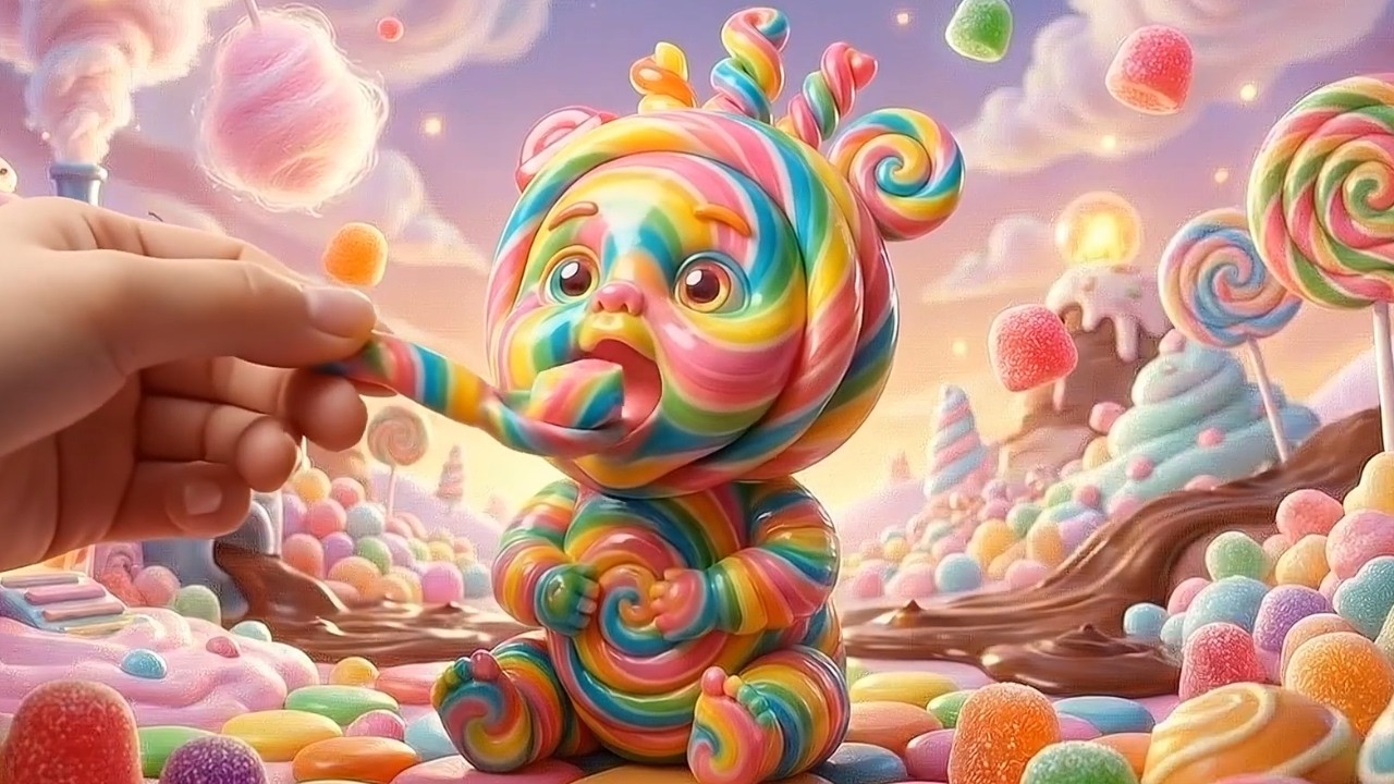 Мило или жутко? Сладкие малыши от ИИ 🍭👶 | Лучшее ASMR видео с ИИ