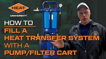 HOW TO Fill a Heat Transfer System with a Pump/Filter Cart | HEAT UNIVERSITY