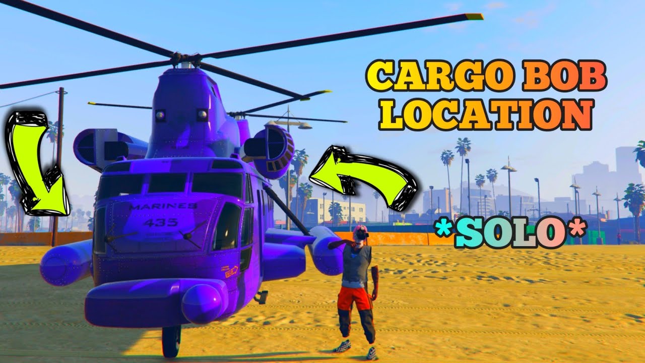 GTA 5 Online CARGOBOB 100 Confirmed Spawn Location Get A GTA 5 Online CARGOBOB 100 Confirmed Spawn Location Get A