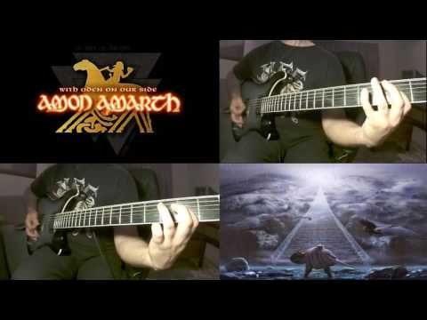 Amon Amarth - Valhall Awaits Me - guitar cover