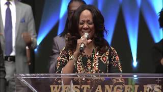 Dr  Judith McAllister Praise And Worship "To Our God' West Angeles COGIC 2020!
