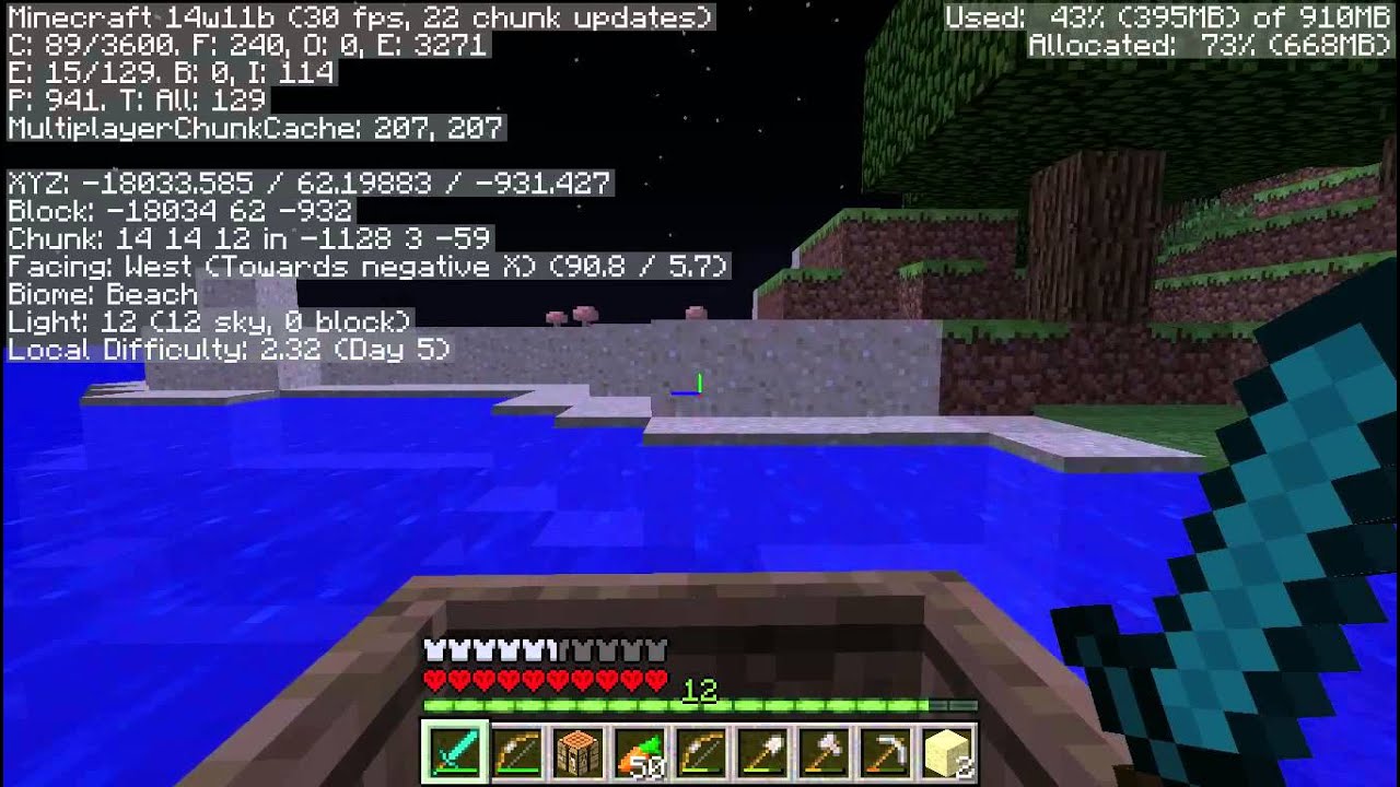 Minecraft Forrest Gump Challenge Day 6 - YouTube