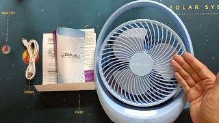 Bajaj Pygmy Go 178mm Personal Fan Unboxing, Demo & Review | Best Portable Rechargeable Personal Fan