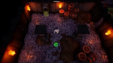 UE4 Hand Painted Modular Dungeon