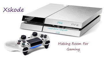 PS4 Hard Drive Upgrade Part1 - Protecting Your PS4 Files: Xskode (1TB)