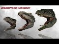 Jurassic World Dinosaur Heads Comparison