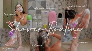 RELAXING SHOWER ROUTINE & FEMININE HYGIENE 💦 Body Care, Shave, Soft Skin SELF CARE MOTIVATION 2023