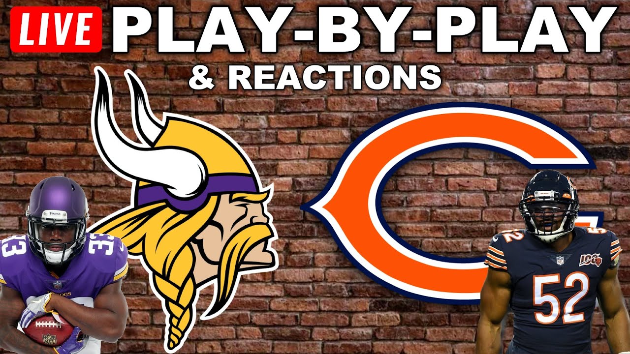 Minnesota Vikings vs Chicago Bears Live PlayByPlay YouTube