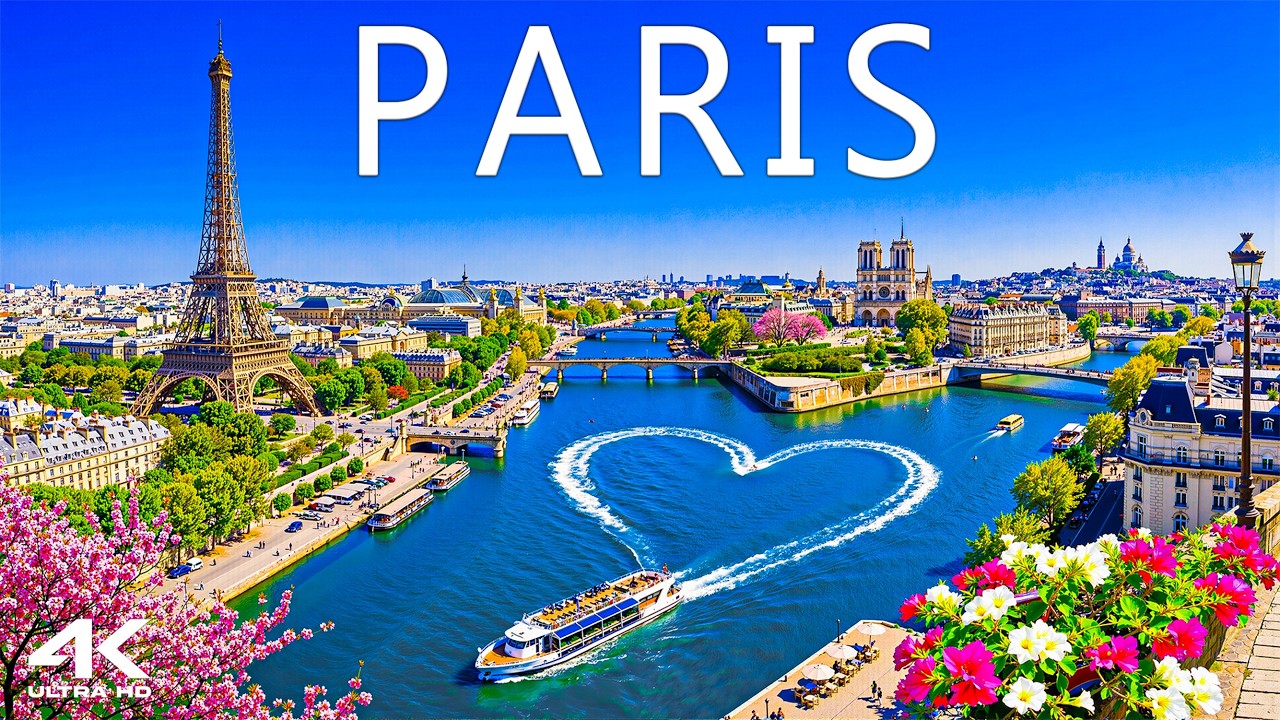 [4K] Paris 🇫🇷 Breathtaking Landmarks, River Views & Sunset Skyline | 4K ...