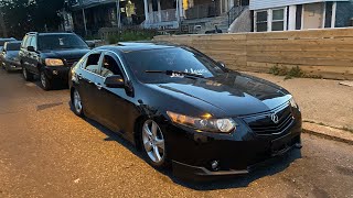 Junction produce curtain install
