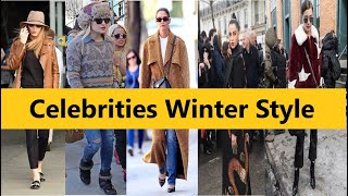Celebrities Winter Style - Celebrity Winter Outfits | Celebrity World