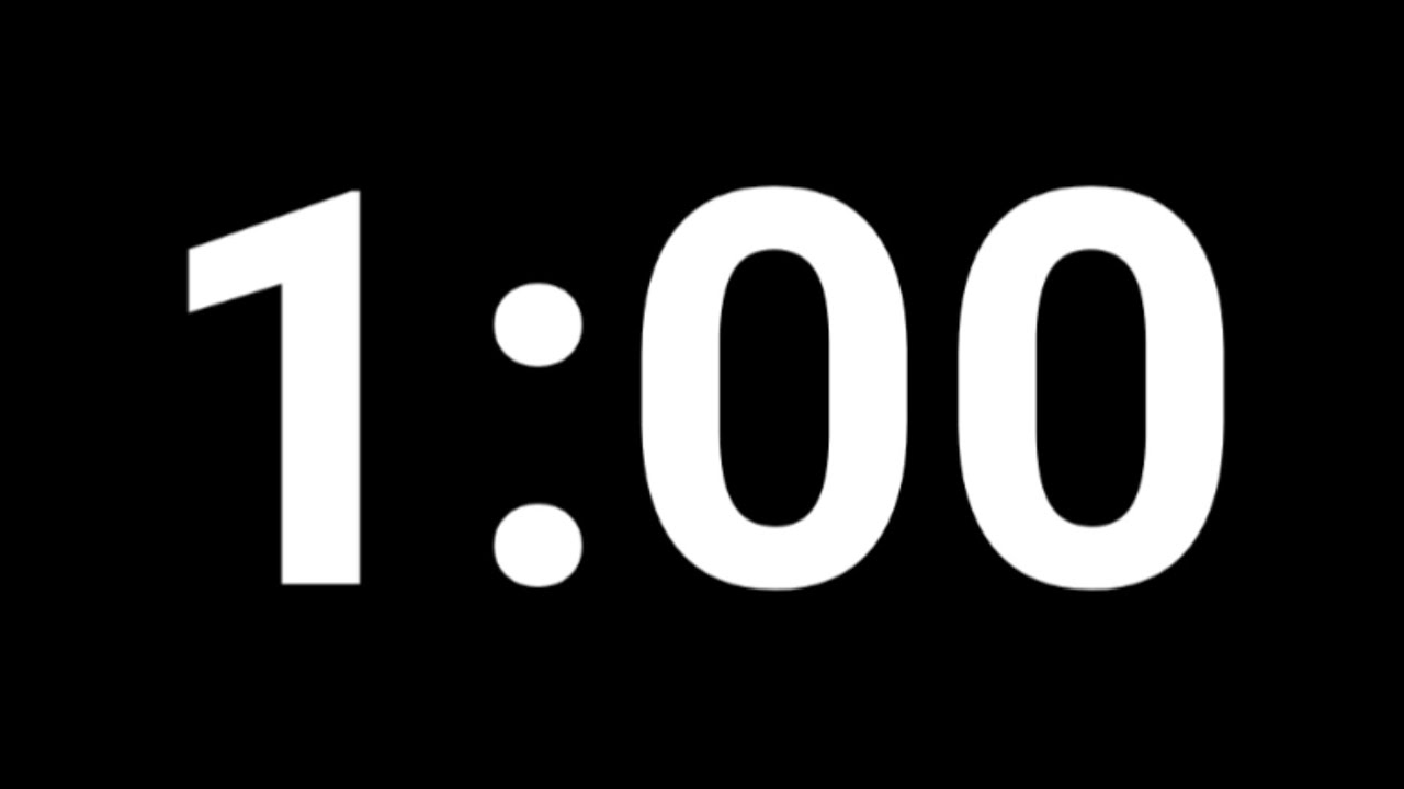 1 Minute Timer YouTube