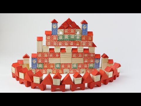 Brincando e aprendendo: castelo para Gogos com blocos de montar