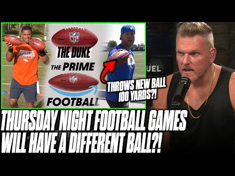 Amazon Has Made A New Football Just For Thursday Night Games?! | Pat McAfee Reacts