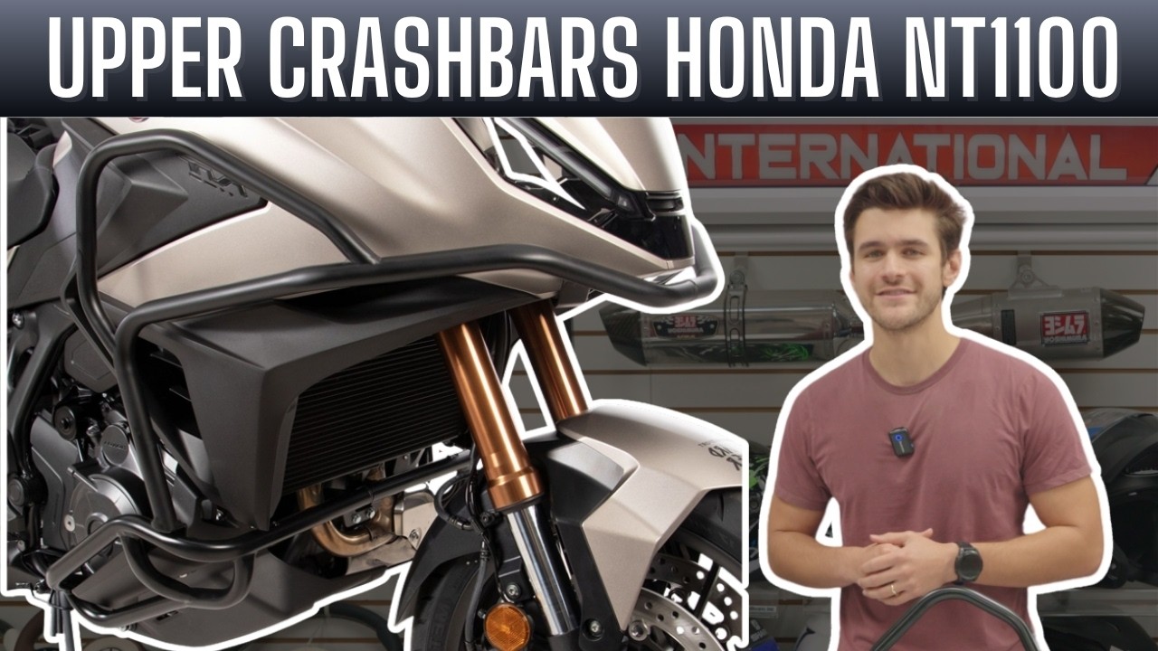 Hepco & Becker 502.9551 00 01 Upper Crashbars for Honda NT1100/DCT