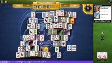 Microsoft Mahjong Daily Challenge November 23rd 2021 | Lightning Tiles - Medium
