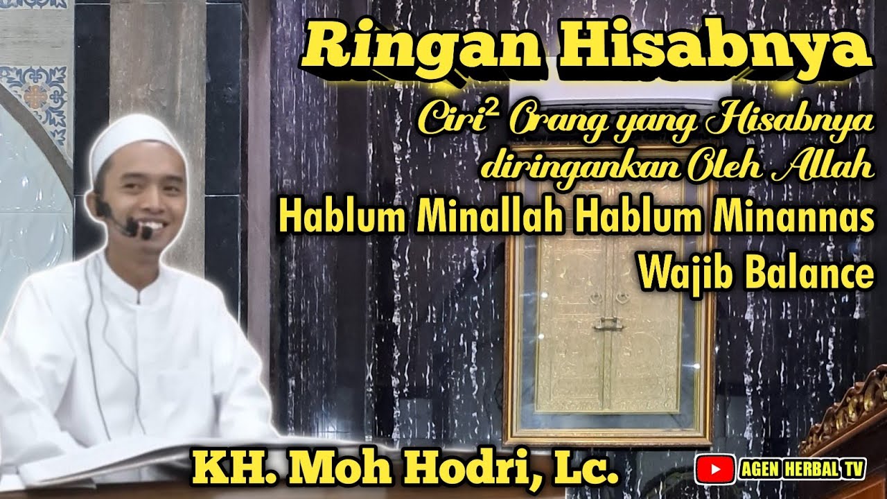 RINGAN HISABNYA || KH. Moh Hodri, Lc. Kuliah Subuh Masjid Besar Nur Muhammad Sumenep Madura