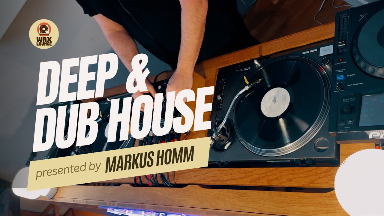 Deep & Dub House Vinyl DJ Set | Markus Homm Live | 100% Analog Sound Experience