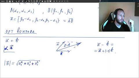 1. Векторы. Скалярное произведение