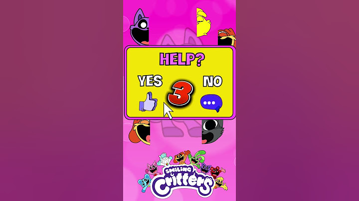 Please help me pass the IQ test - Smiling Critters Poppy Playtime Chapter 3 #2 #shorts #catnap