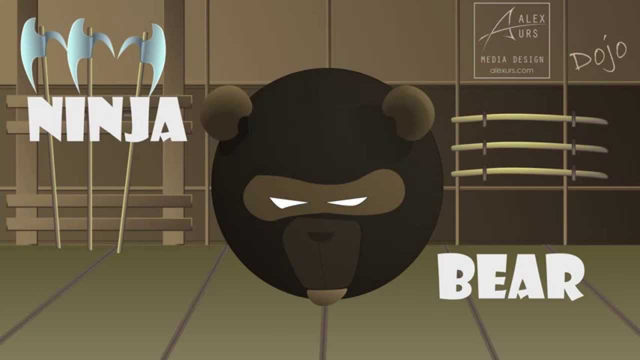 Ninja Bear - YouTube