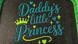 Test Daddy’s Little Princess Emb