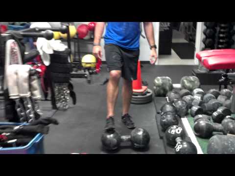 Thomas Inch dumbbell: 172lb (first attempt)