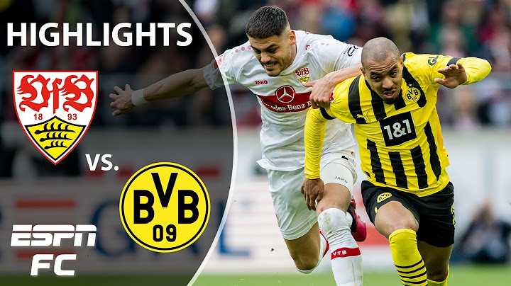 VfB Stuttgart vs. Borussia Dortmund | Bundesliga Highlights | ESPN FC