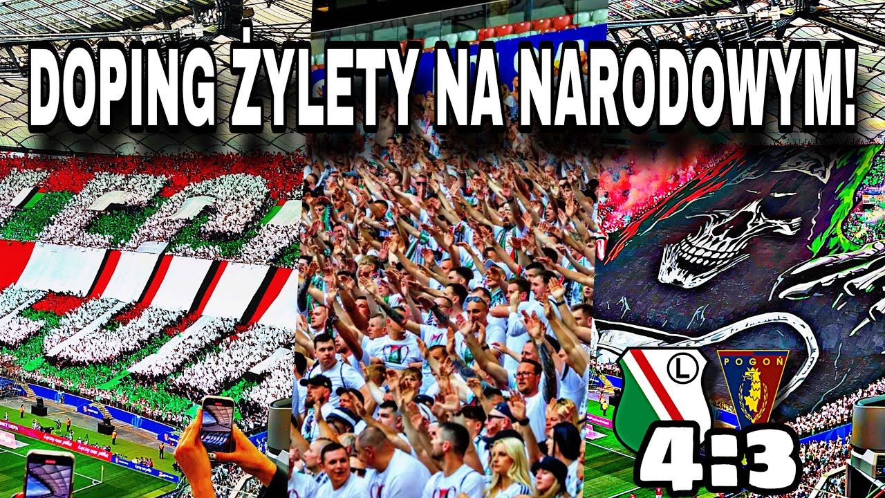 DOPING ŻYLETY NA NARODOWYM! - Finał Pucharu Polski Legia 4:3 Pogoń (02.05.2025) | Legia TV