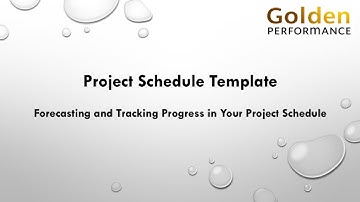 Part 3 - Forecasting and Tracking Progress Using Golden Performance Excel Template