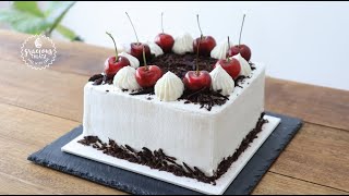 Ultimate Eggless Black Forest Cake Recipe
