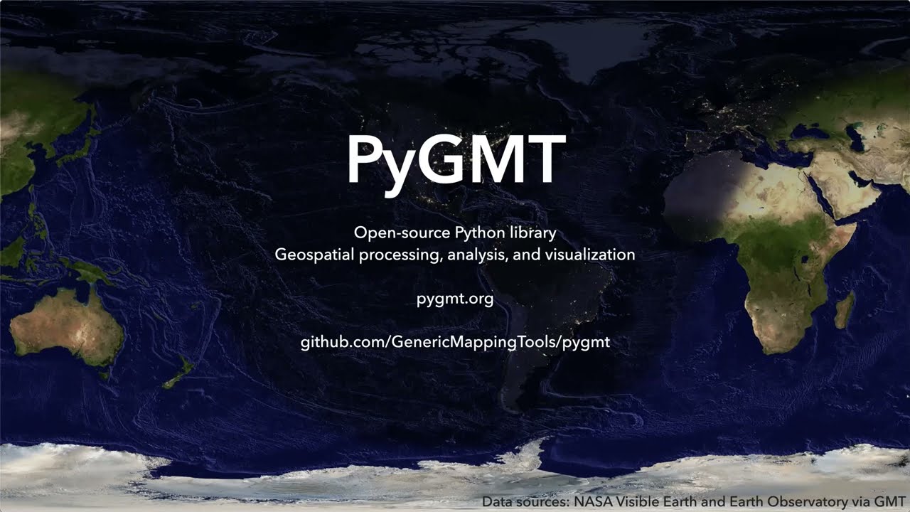 Quick Introduction to PyGMT - 2022
