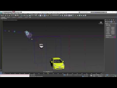 Autodesk 3DS Max: Animated Cars on Splines in Batch