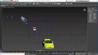 Autodesk 3DS Max: Animated Cars on Splines in Batch