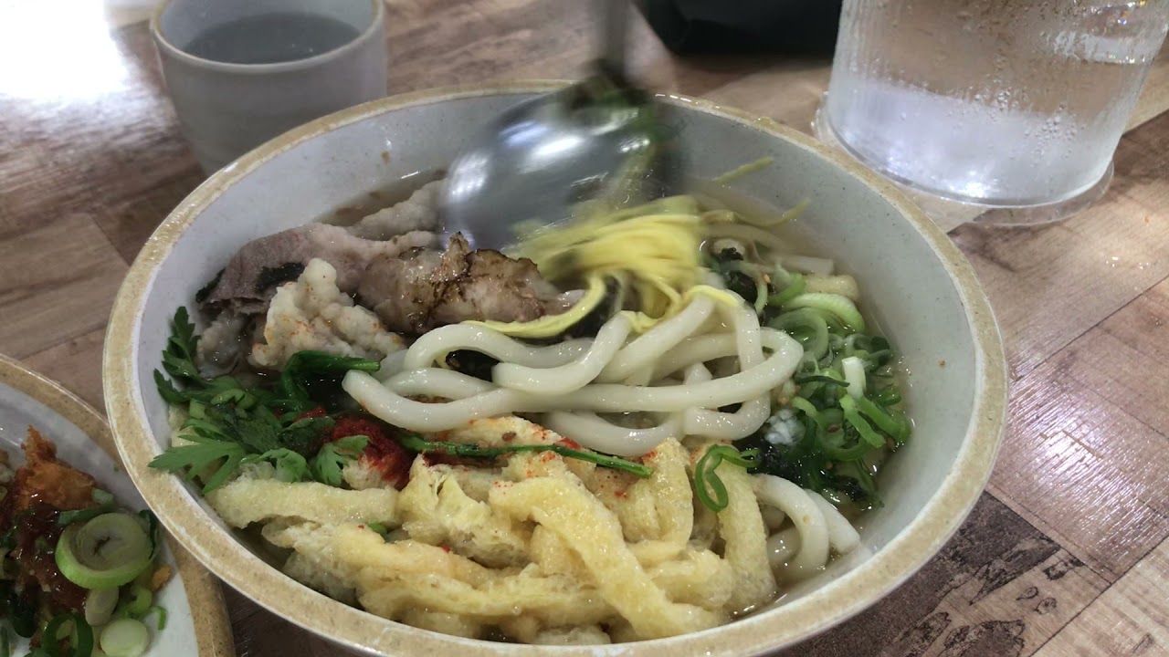 대전 맛집 대손관 차락우동