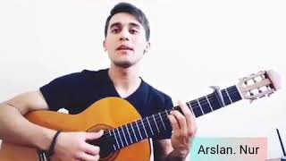 Aýralyk aýdymy Arslan nur guitar cover