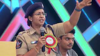 DSP Saritha Madam's Speech In Bhashyam Blooms Annual Day Celebrations