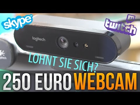 Logitech Brio: 4K-Webcam für Streamer