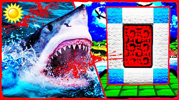 Minecraft JAWS - How to Make a Portal to the KILLER SHARK