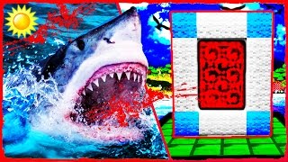 Minecraft JAWS - How to Make a Portal to the KILLER SHARK