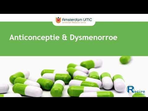 Anticonceptie en Dysmenorroe