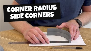 How to Measure a Corner Radius - Part 3: Measuring Side Curves