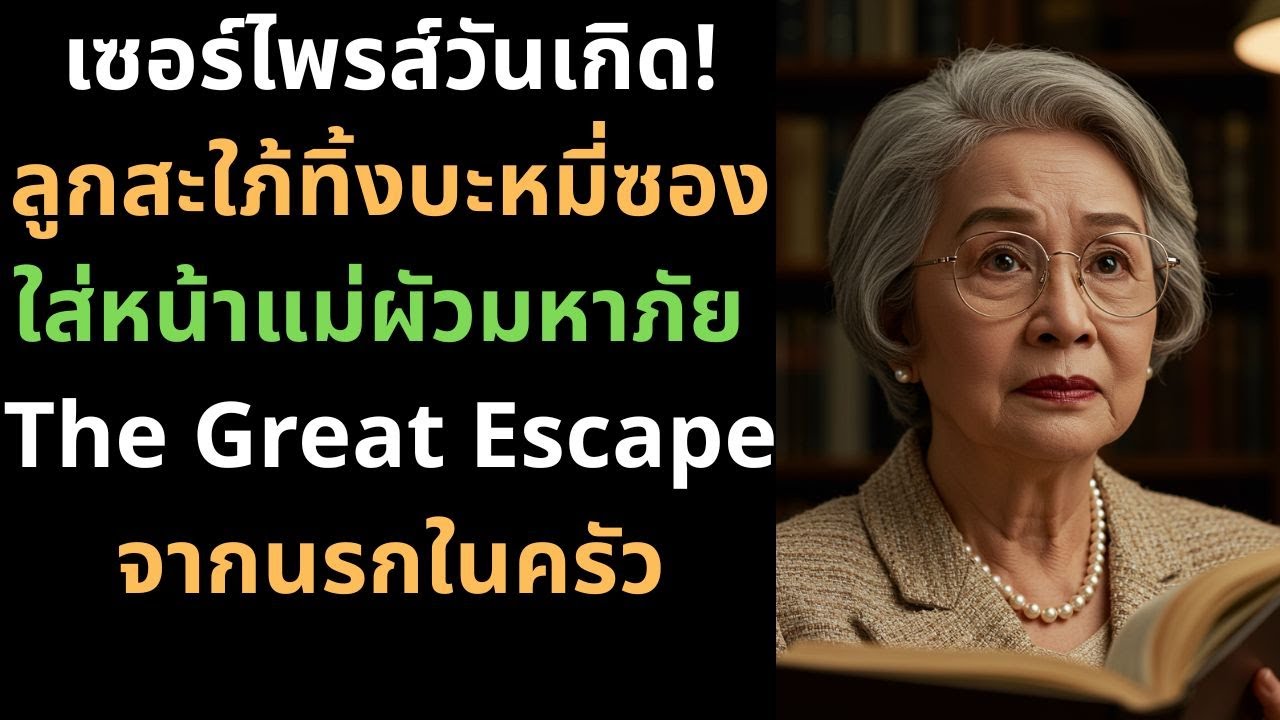 เซอร์ไพรส์วันเกิด! ลูกสะใภ้ทิ้งบะหมี่ซองใส่หน้าแม่ผัวมหาภัย | The Great Escape จากนรกในครัว
