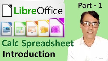 LibreOffice calc Introduction | LibreOffice calc part - 1 | LibreOffice for beginners