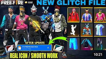 FREE FIRE DRESS GLITCH FILE 🔴 HIP HOP BUNDLE GLITCH FILE FREE FIRE / FREE FIRE GLITCH PACK DOWNLOAD
